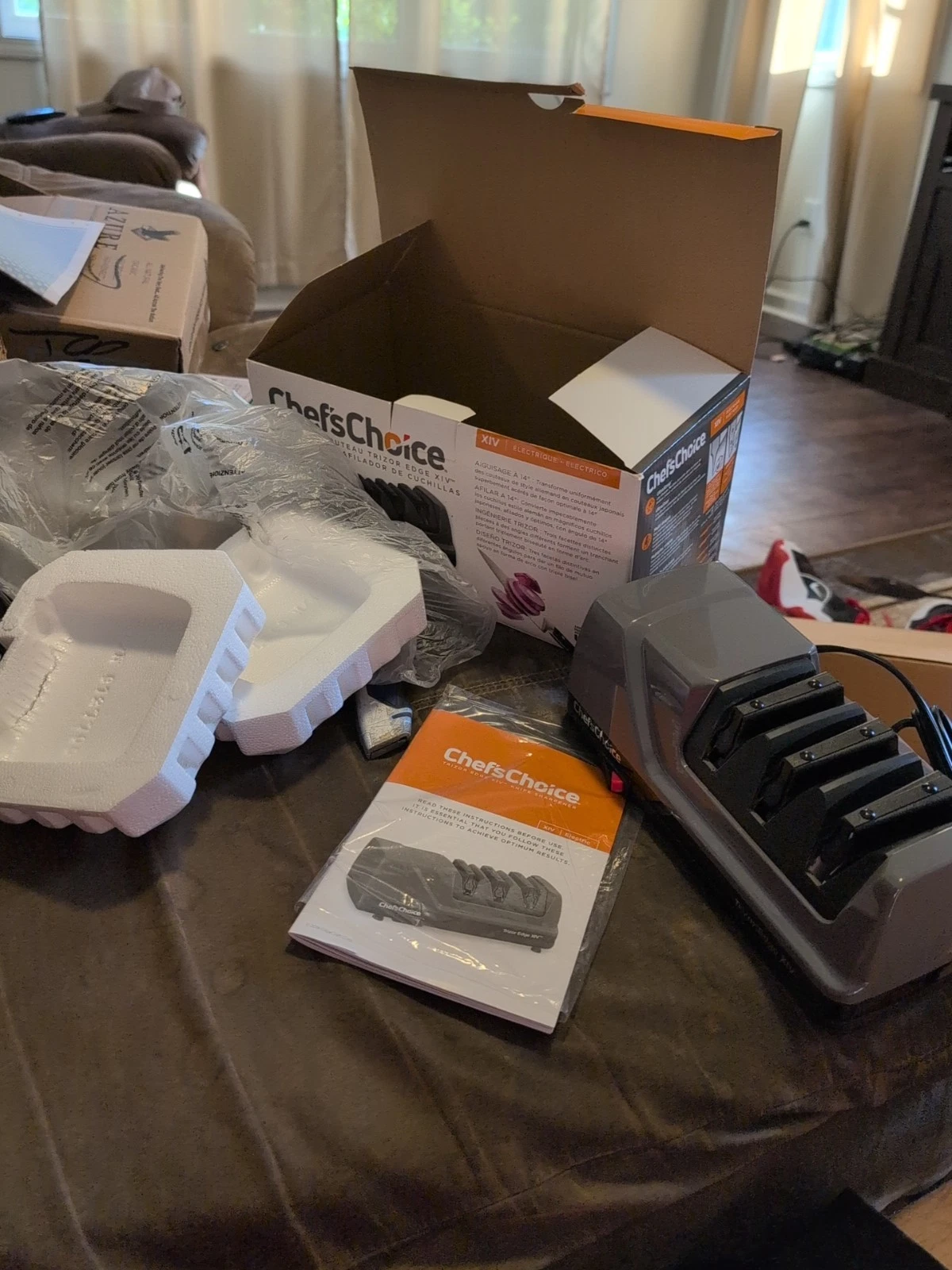 Chef's Choice Trizor XIV Professional Precision Edge Electric Knife Sharpener