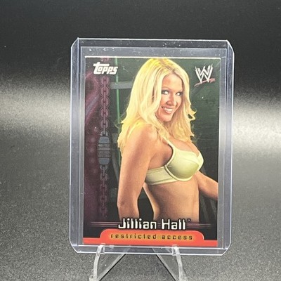 2006 Topps WWE Insider Restricted Access Divas  #D7 Jillian Hall  