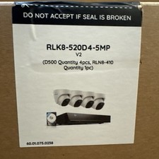 Reolink 5MP Camera System Human Car Detection 8ch PoE NVR 4 RLK8-520D4-5MP