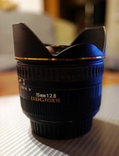 Sigma 15mm f/2.8 Diagonal Fisheye Lens Canon EF