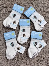 Carter s Comfy Fit Socks - 5 Pairs 0-3 Months