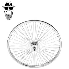ORIGINAL LOWRIDER 24” Chrome 72 Spoke Front Show Wheel Cruiser/Lowrider Rim.