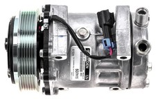 New Sanden 4883 A/C Compressor with Clutch Fi...
