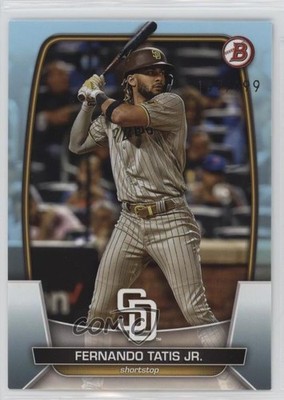 2023 Bowman Sky Blue 197/499 Fernando Tatis Jr #11 s3g