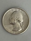 1934-D Washington Quarter--Nice AU Coin--Likely Cleaned