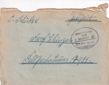 Bahnpost IMMENDINGEN - ULM, Ub.c, 7.6.2.3, Feldpost Nr. 17981 aus Mengen