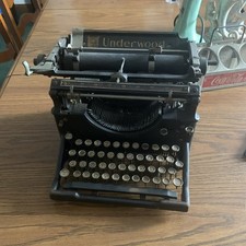 1927 Underwood Typewriter No. 5  for restoration  thumbnail