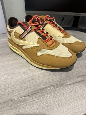 Nike Air Max 1 Travis Scott Cactus Jack Wheat Lemon Drop Size 11.5