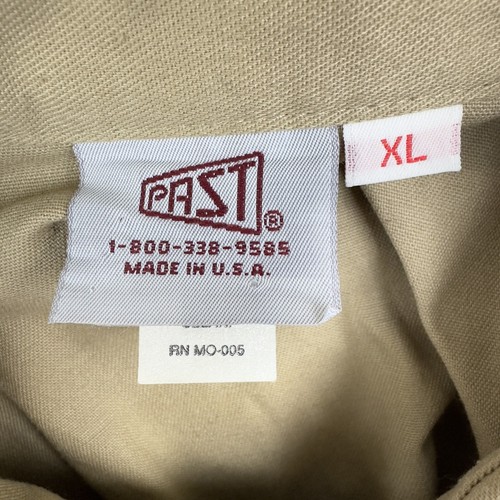 PASADO Camisa Safari Club Internacional Para Hombres XL Bronceado Tiro Caza Abotonada EE. UU. - Imagen 8 de 9