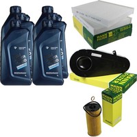 Mann Inspektionspaket 6L BMW 5W-30 FüR 5Er Gran Turismo F07 520D F10 518D