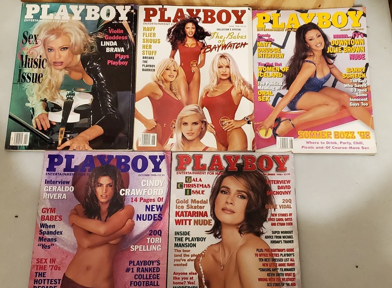 Playboy Magazines 1998 Linda Brava, Baywatch, Pamela Anderson b13