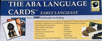 The ABA Language Cards Early Language 2000 Flashcards Mastermind Learning