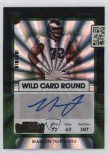 2021 Contenders Ticket Wild Card Round Marlon Tuipulotu #231 Rookie Auto RC nd3. rookie card picture