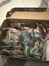Hundreds of Cards Basketball and Football Cards  Lots Of Rookie, Inserts, Color