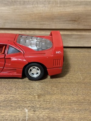 Tonka Polistil Ferrari F40 Red Diecast Model Car - Made in Italy