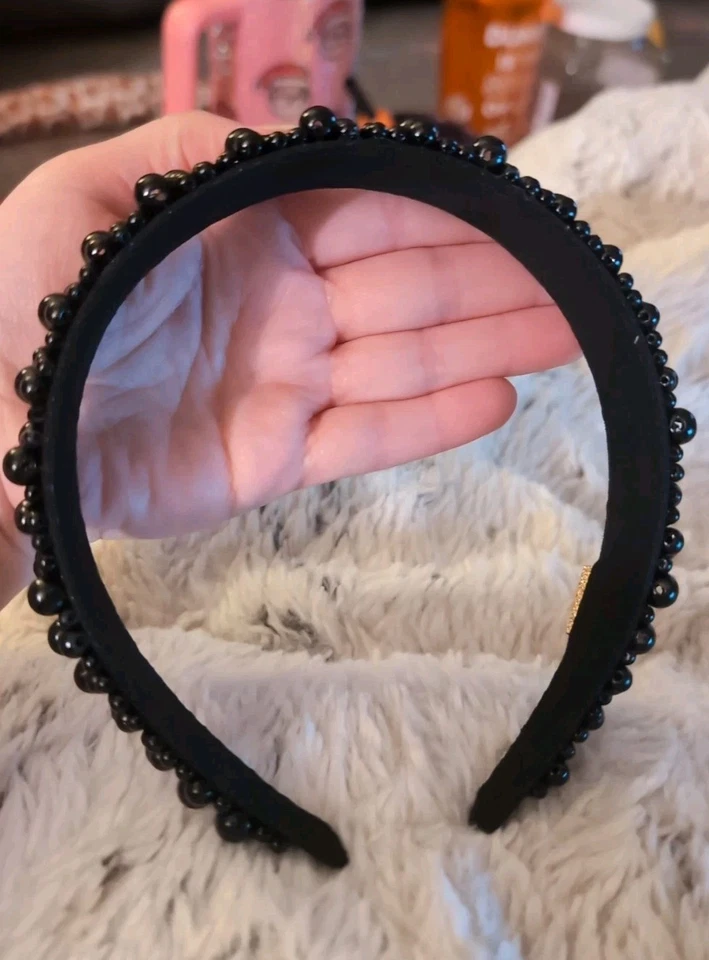 Diadema Wicked Elphaba Perla Negra Nueva Scunci Foto 2 de 4