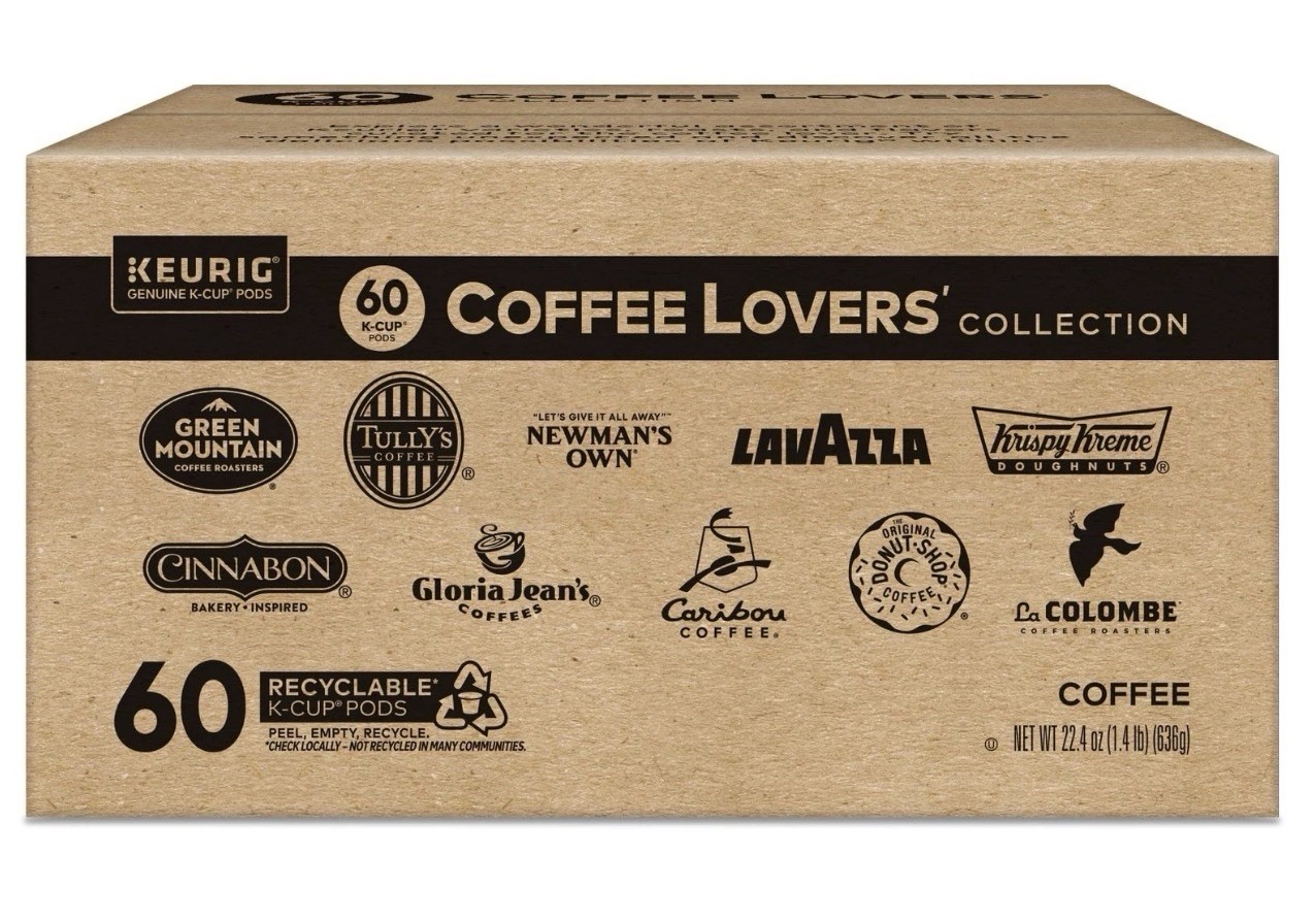 &reg; Coffee Lover's Collection Variety Pack, Single Serve K-Cu