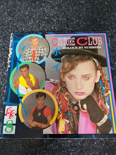 CULTURE CLUB COLOUR BY NUMBERS 12 INCH LP VINYL RECORD V2285 + INNER LYRICS 1988 - Picture 1 of 4