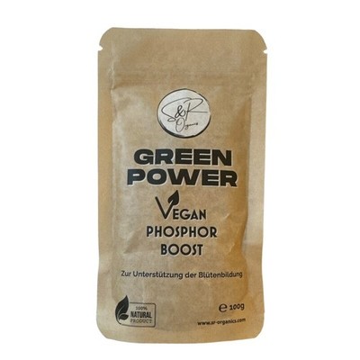 Vegan Phosphor Boost S&R Organics Blüte Dünger Organisch Grow Hanf Green Power