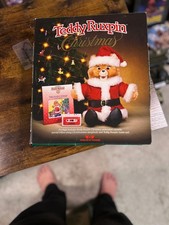 Vintage Teddy Ruxpin "Christmas" Cassett Set. Tape-Book-Christmas Suit