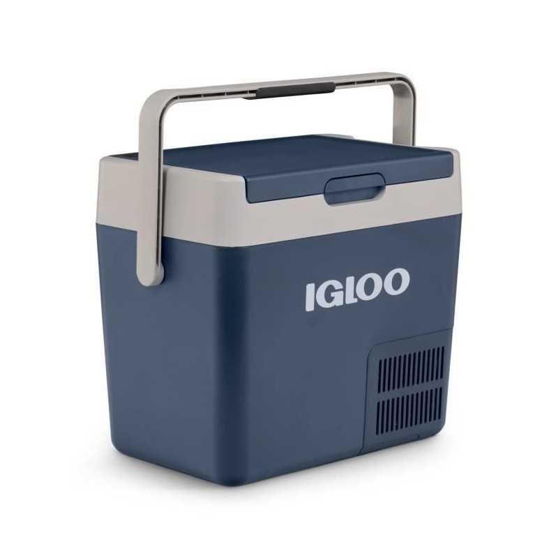 Glacière électrique Igloo 18L 240V bleu rigide de camping