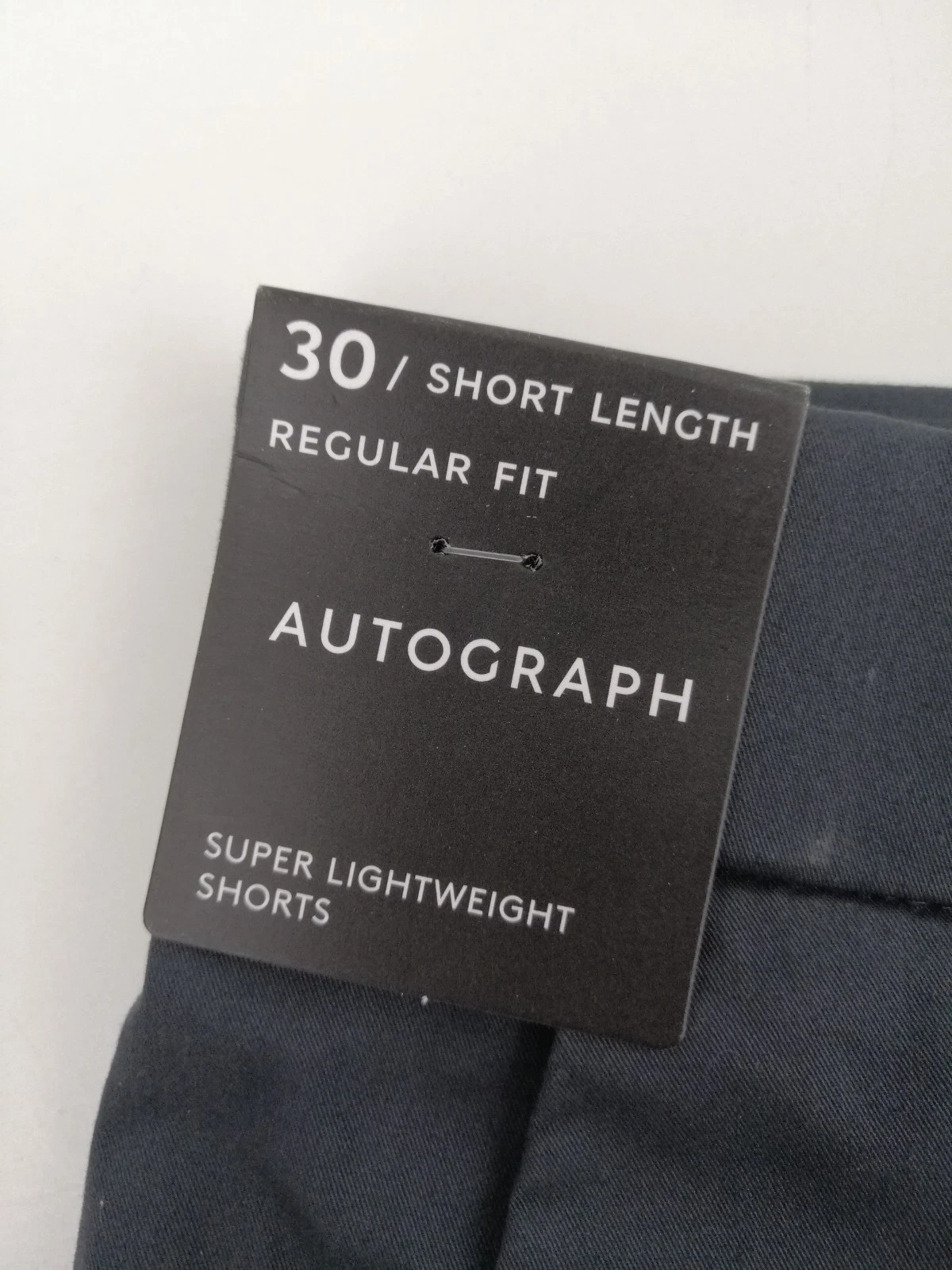 Autograph Men's Shorts Dark Pewter Regular Fit Lightweight Chino Pockets New
Opens in a new window o