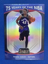 Pascal Siakam 75 Years of the NBA Prizm 2021-22 Panini Select Basketball #58