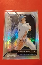 2021 Panini Prizm - Emergent Bobby Witt Jr. #EM6 Silver Prizm (RC)