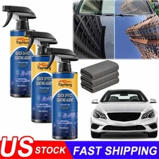 3x Nano Ceramic Car Coating Spray Quick Wax Polish Shine & Paint Protection