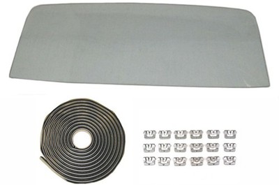 1968 1969 1970 1971 1972 Chevelle Back Glass 2DR Hardtop Clear w/Butyl Clips