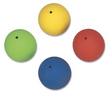 Elementary PVC Shot Puts, 14 and 17.6 Ounce, Assorted Colors, Set of 4