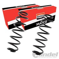 2X Mapco Fahrwerksfeder Federn Hinten Links+Rechts Passend FüR VW Golf