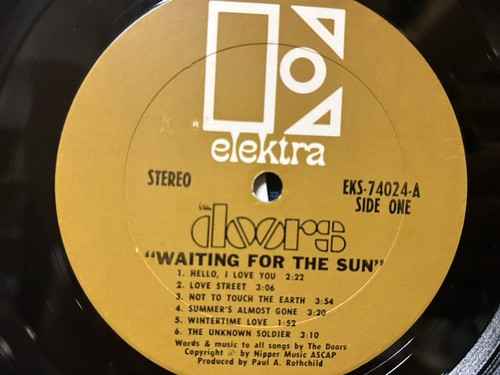 The Doors - Waiting for The Sun - 1968 - Elektra Label - Stereo - Picture 4 of 5