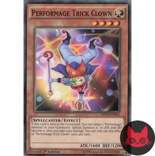 Yugioh Aufführungstrick Clown MP16-DE062 Common 1. Auflage NM