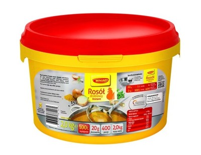 Winiary Hühnerbrühe Instant Pulver 2kg - Maggi Hühner Brühe Suppe Bouillon