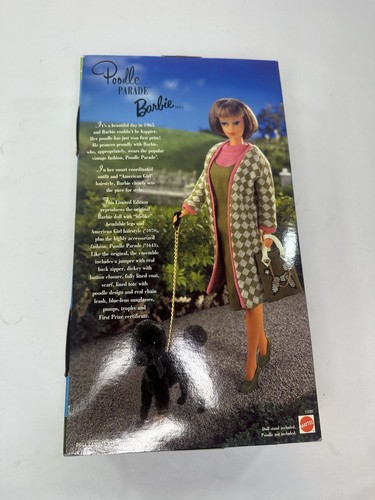 1995 Barbie Reproduction Of The 1965 Poodle Parade Doll - New In Box - Picture 8 of 15