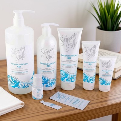 Slippery Stuff Gel Personal Lubricant | Water Based | Long Lasting | Choose Size