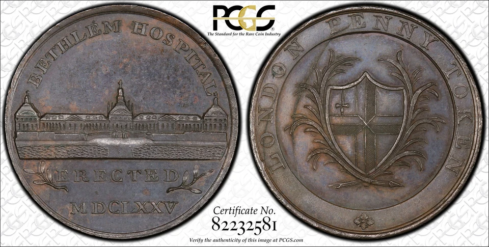 1790 Conder Token PCGS MS-62 BN DH-48 Middlesex, Kempson's - Image 3 of 3