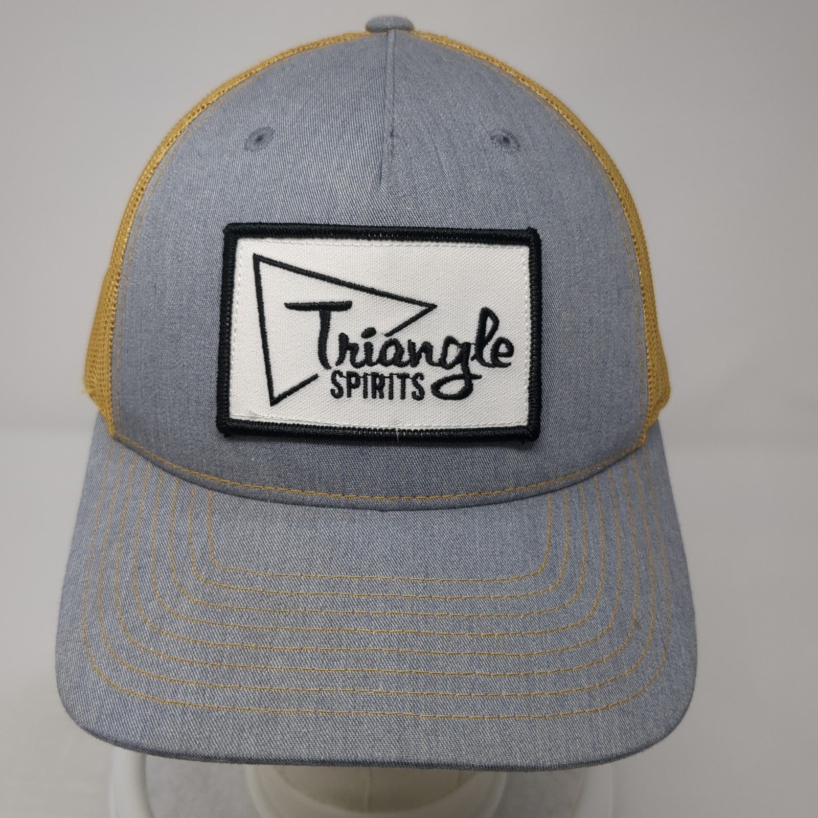 Triangle Spirits Snapback Trucker Hat Multicolor … - image 2