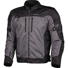 Cortech Speedway Collection Aero-Tec Textile Moto Jacket | Black/Gunmetal