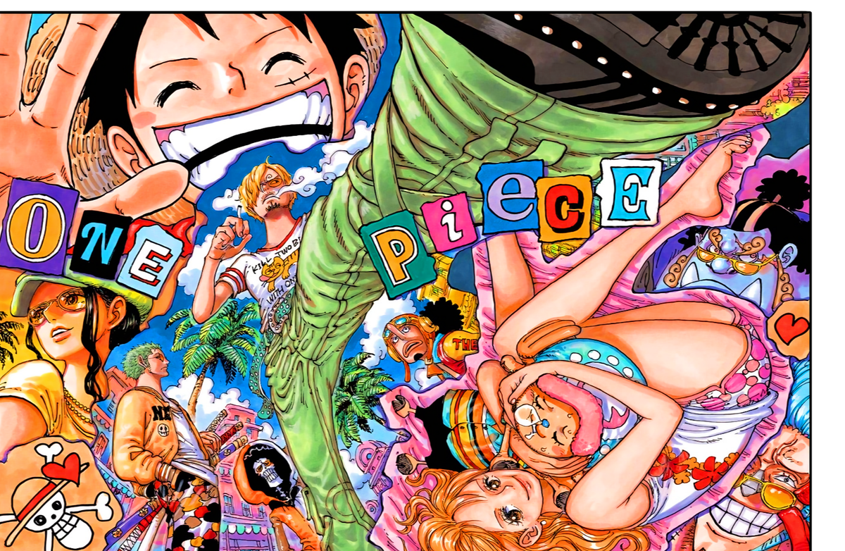One Piece - Chapter 1076 Shonen Jump Art Spread 11x17 - Art Poster