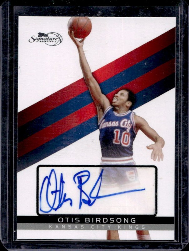2008-09 Topps Signature Otis Birdsong Auto Autograph #/1199