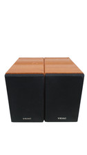Teac Ls-mc80 60 Watt Pair Of 2 Book Shelf Speakers Gloss Wood Grain Teac Ls-mc80 60 Watt Pair Of 2 Book Shelf Speakers Gloss Wood Grain
