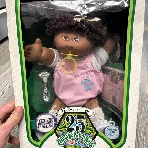 RARE CABBAGE PATCH KIDS 25TH ANNIVERSARY AFRICAN AMERICAN/ Celebrate With Carvel