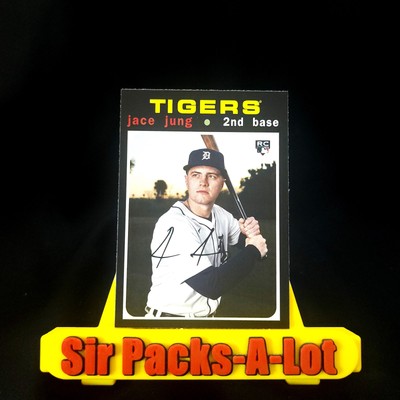 Jace Jung 2025 Topps Heritage #H25-20 Black Border | eBay