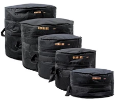 Gearlux 5-Piece Drum Bag Set for 10" Tom, 12" Tom, 14" Tom, 14" Snare, and 22" B