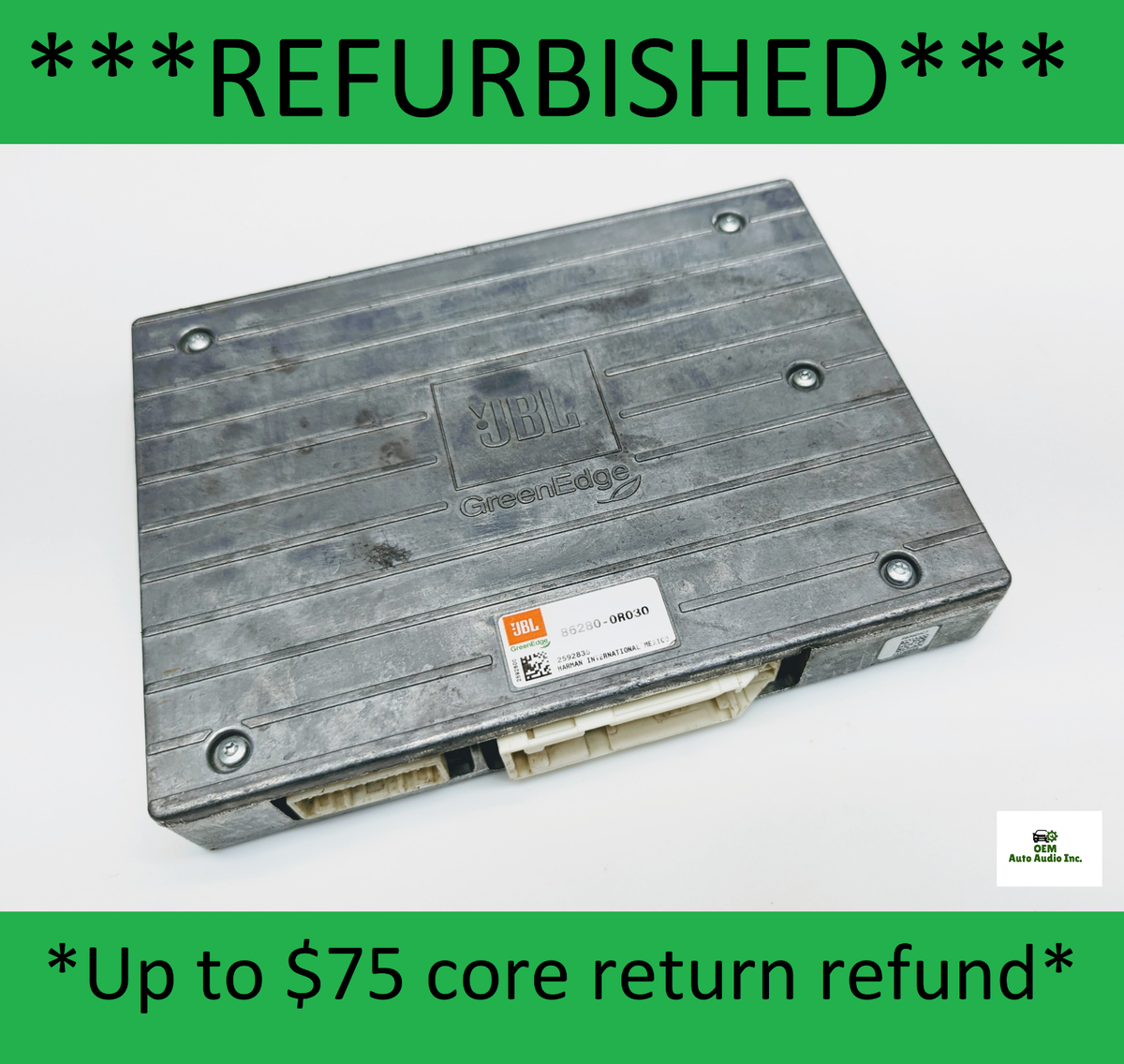 86280-0R030 REFURBISHED Toyota RAV4 JBL amplifier 2013-2016