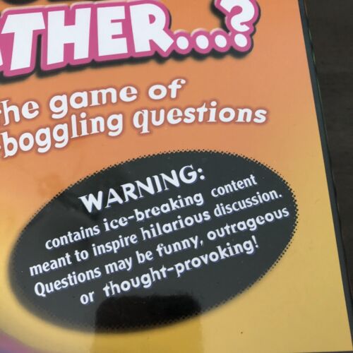 Zobmondo!! Would You Rather...? -The Game of Mind Boggling Questions! Party Game - Picture 3 of 6
