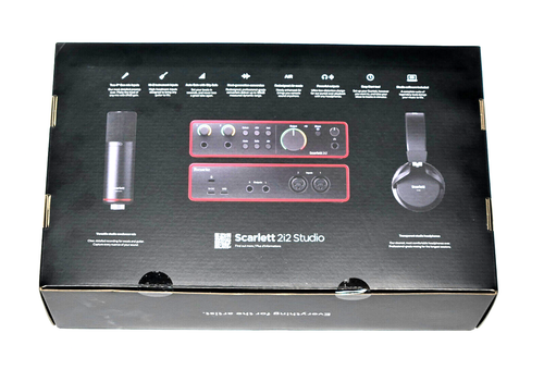 Focusrite Scarlett 2i2 Studio (4th Gen) Complete Studio for Creators - New - Picture 2 of 2