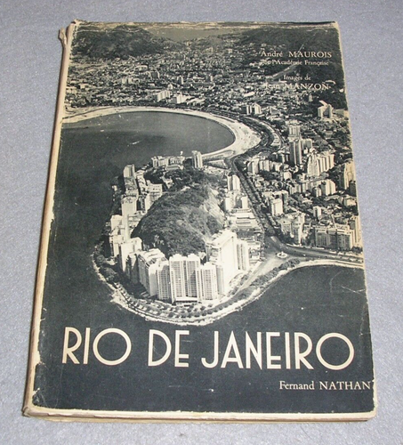 Vintage Brasilien Reisebuch Rio De Janeiro Reise Tourismus illustriert Französisch 1951